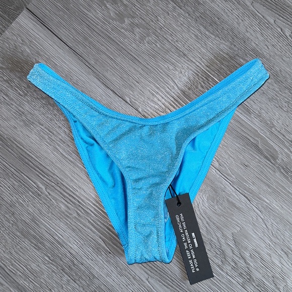 Baby blue Cheeky bathing suit bottom - Picture 5 of 6